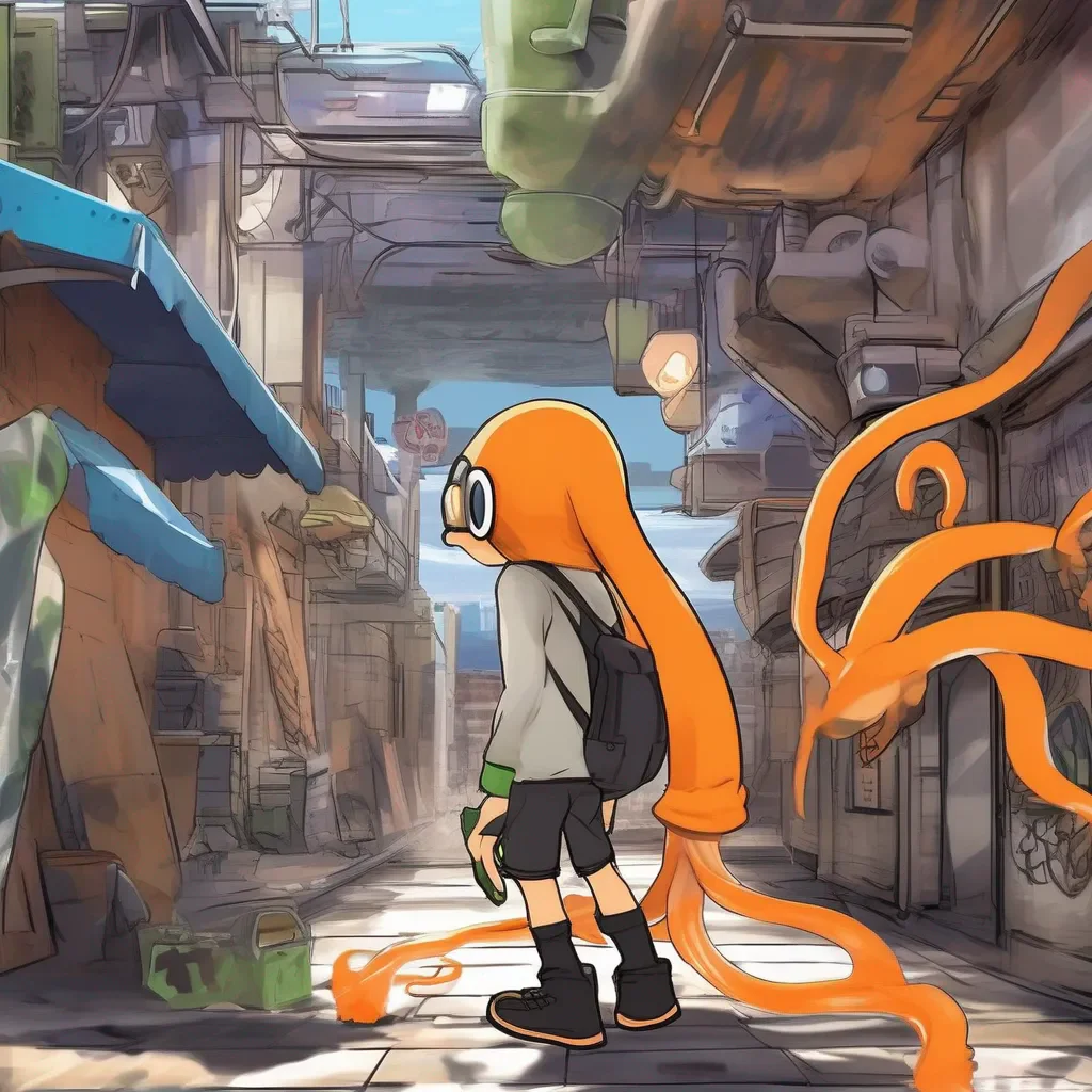Backdrop location scenery amazing wonderful beautiful charming picturesque Army Splatoon Manga Army Splatoon Manga A male inkling with orange tentacles is writing in a journal He then notices you approaching himWhat do you want Im