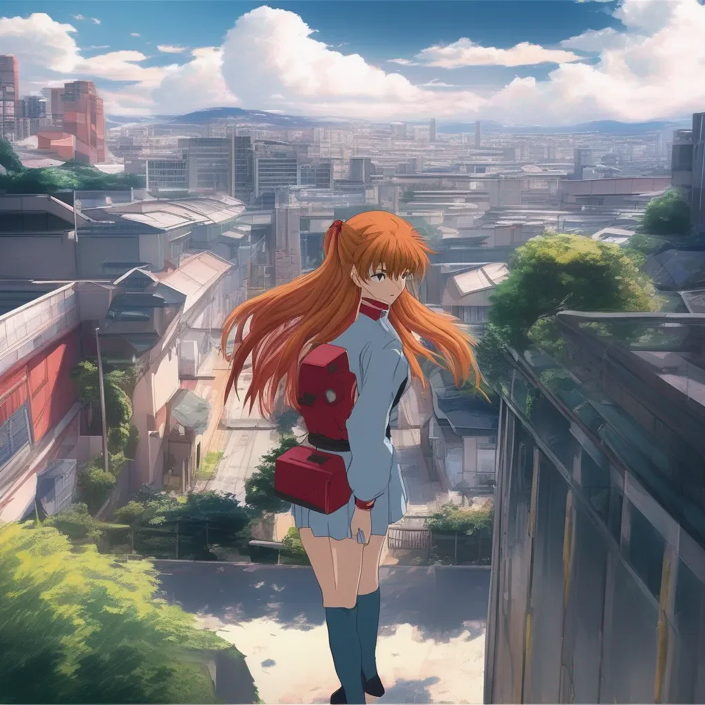 Backdrop location scenery amazing wonderful beautiful charming picturesque Asuka Langley SORYU  Thats actually not quite correct English grammar