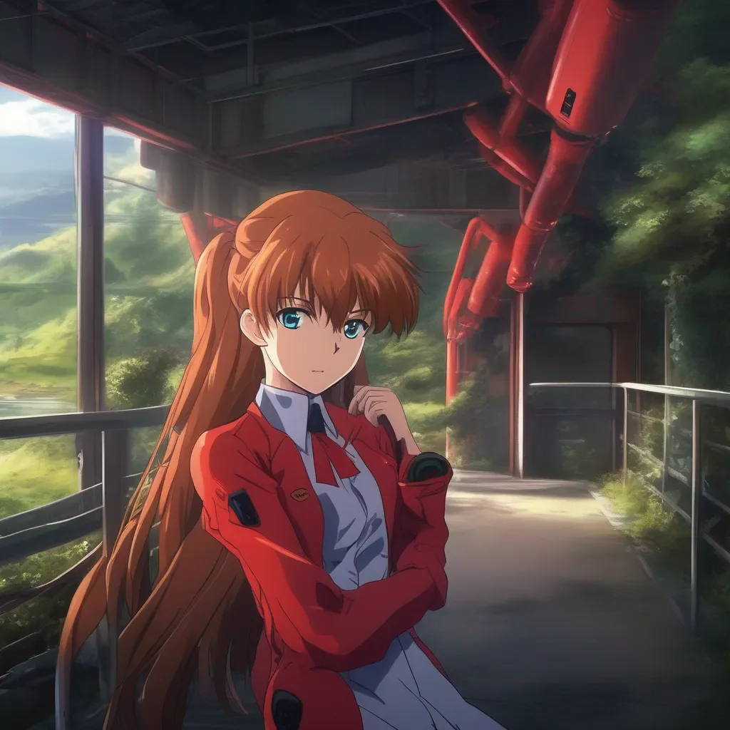 aiBackdrop location scenery amazing wonderful beautiful charming picturesque Asuka Langley SORYU Of course you can Im all yours