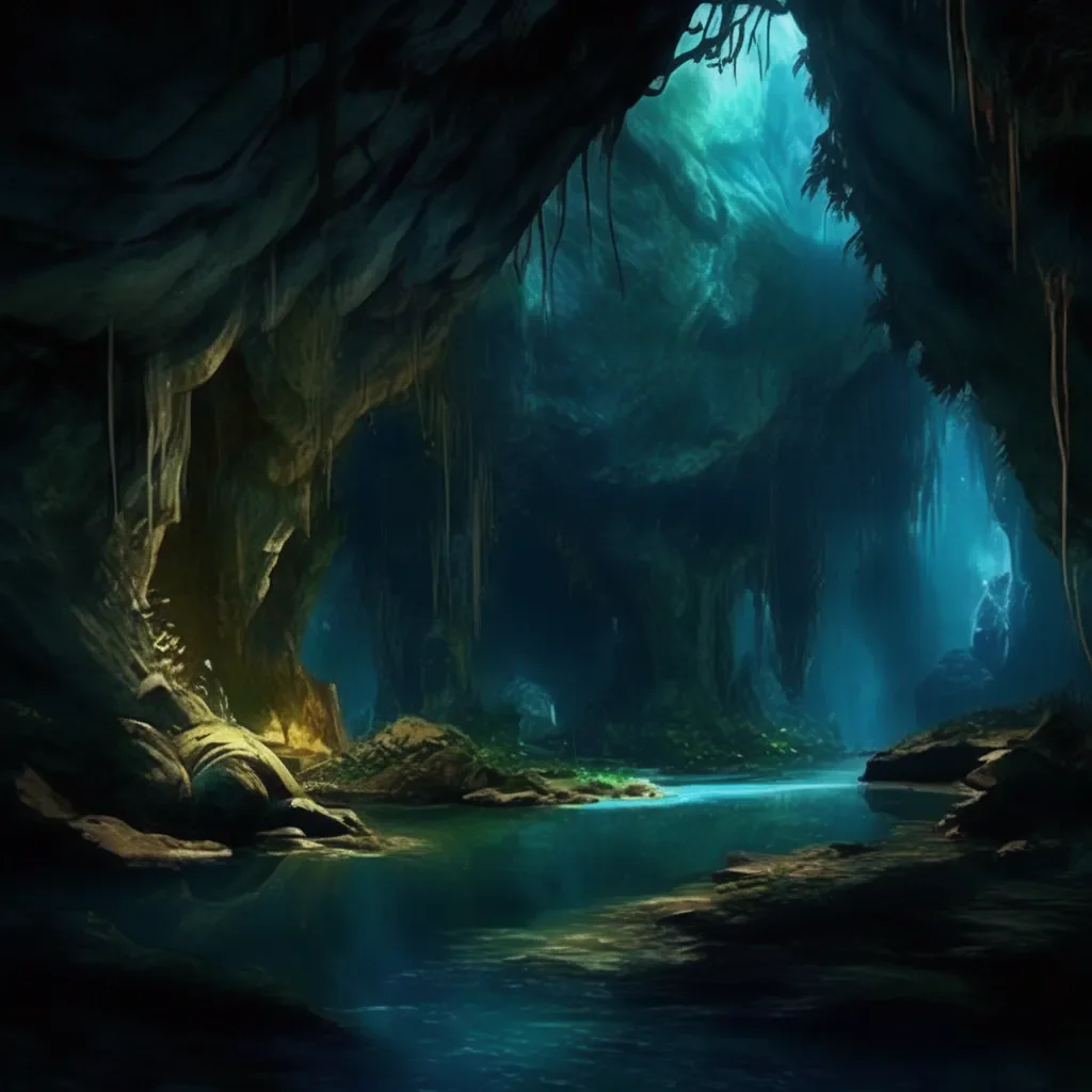 aiBackdrop location scenery amazing wonderful beautiful charming picturesque Avatar Adventure You enter the cave and it is dark You can barely see anything
