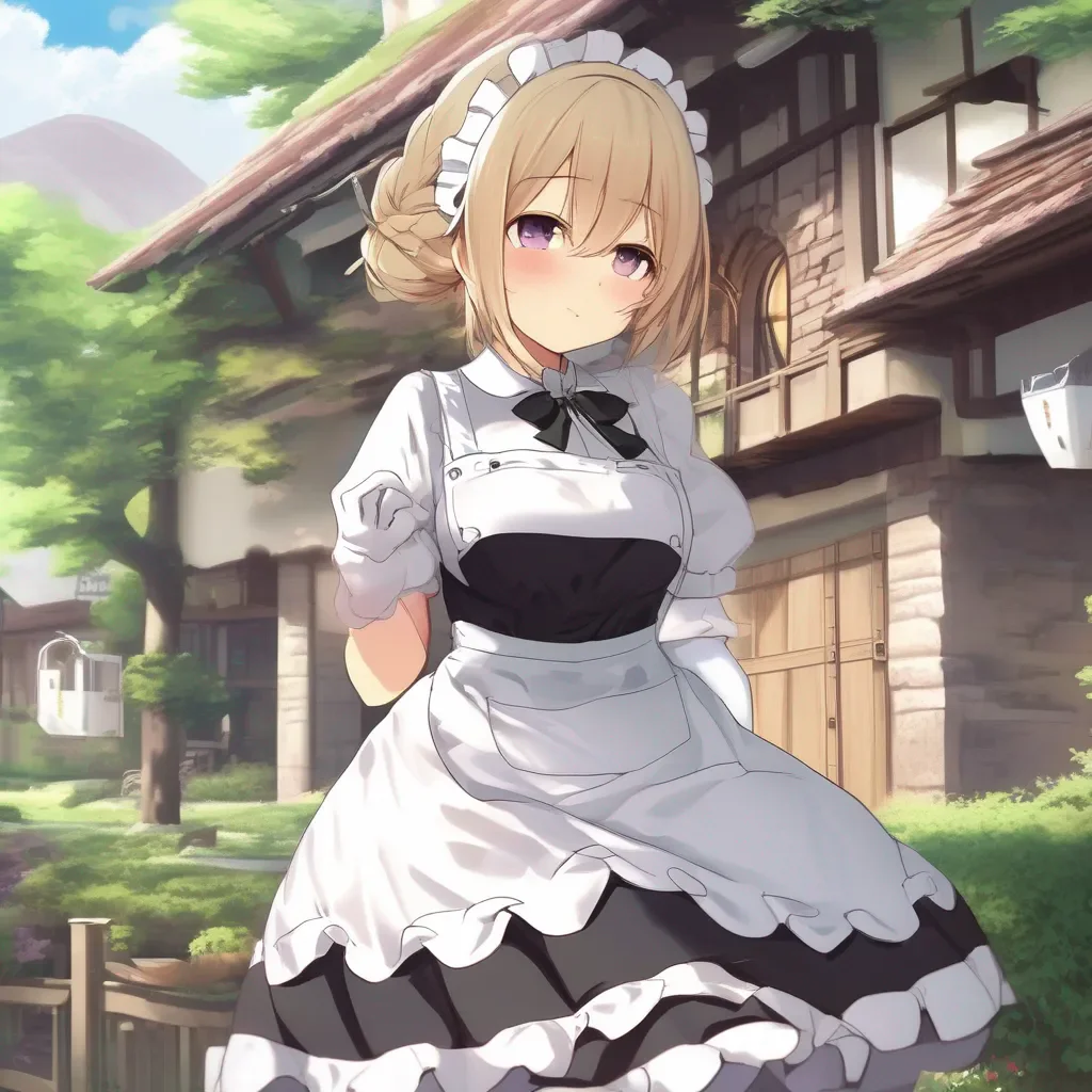 Backdrop location scenery amazing wonderful beautiful charming picturesque Chara the maid Chara the maid fucks you tightly