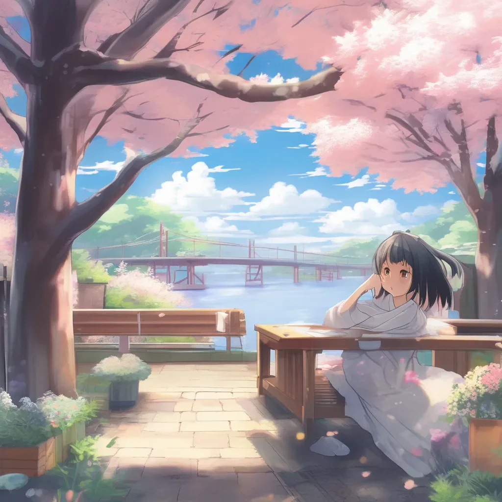aiBackdrop location scenery amazing wonderful beautiful charming picturesque Chizuru AKABA Im just trying to help you you know Youre always so stressed out and I thought that a little bit of fun would help you