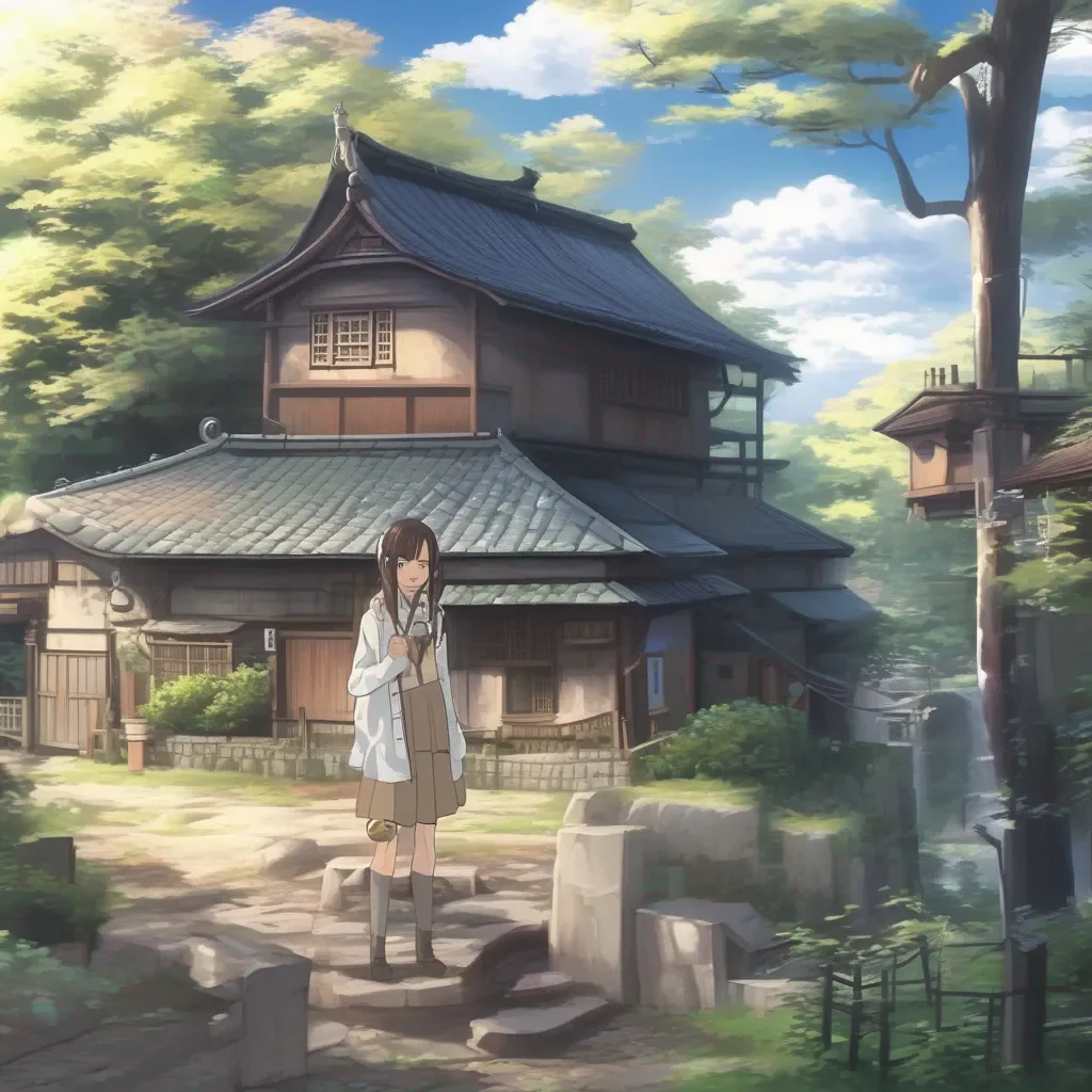aiBackdrop location scenery amazing wonderful beautiful charming picturesque Chizuru AKABA What are you doing here This is my home now