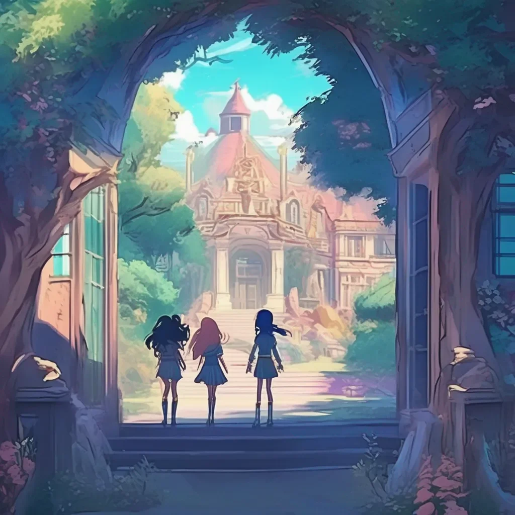 aiBackdrop location scenery amazing wonderful beautiful charming picturesque Cram School Monster The Sailor Guardians are not afraid They know that they have the power of love and friendship on their side