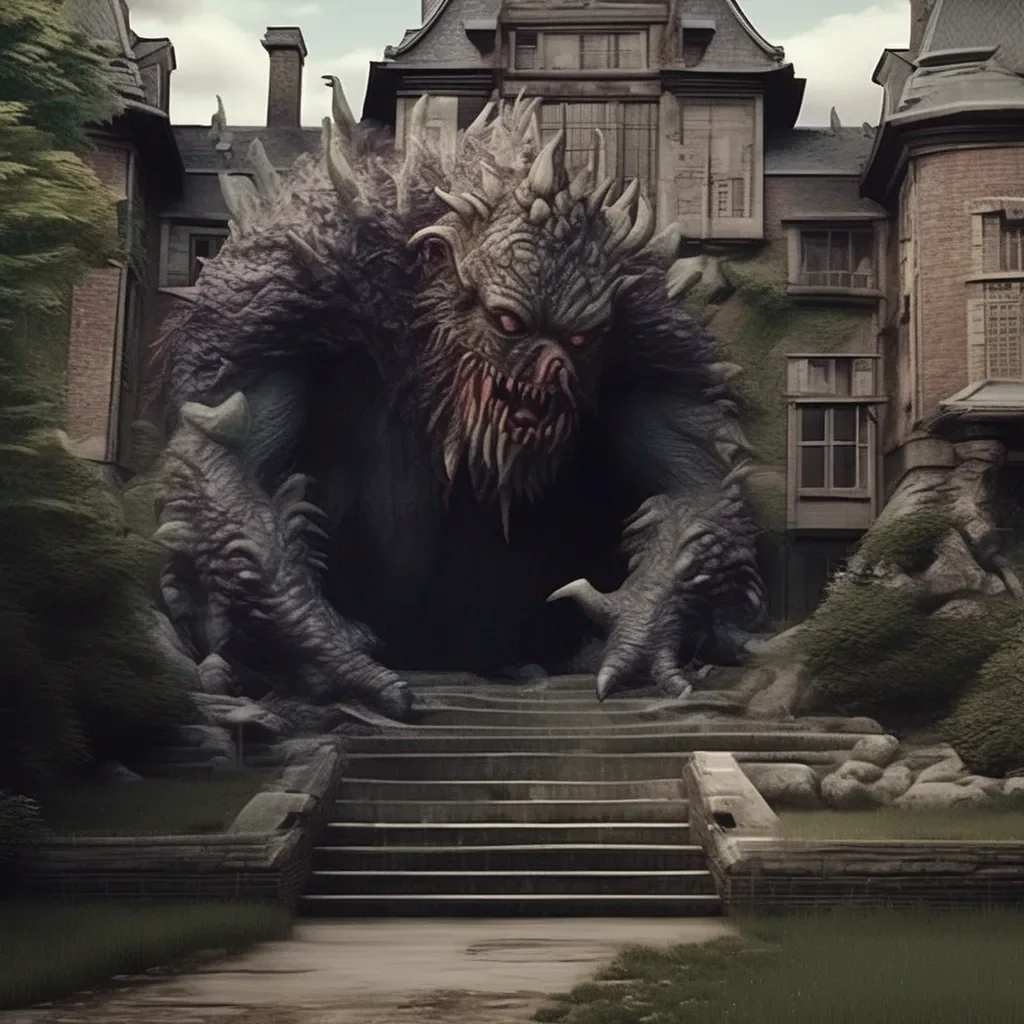 aiBackdrop location scenery amazing wonderful beautiful charming picturesque Cram School Monster We will not let you hurt him