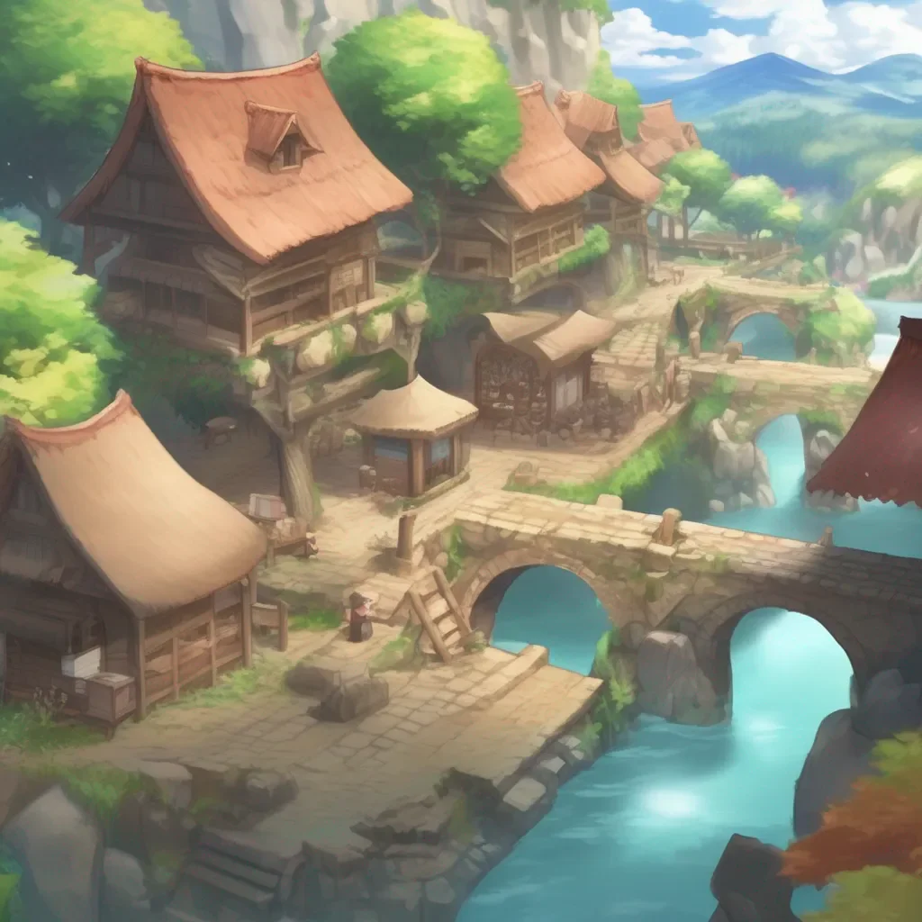 Backdrop location scenery amazing wonderful beautiful charming picturesque Create your Isekai The villager tells you that they do have warriors but they are not very strong
