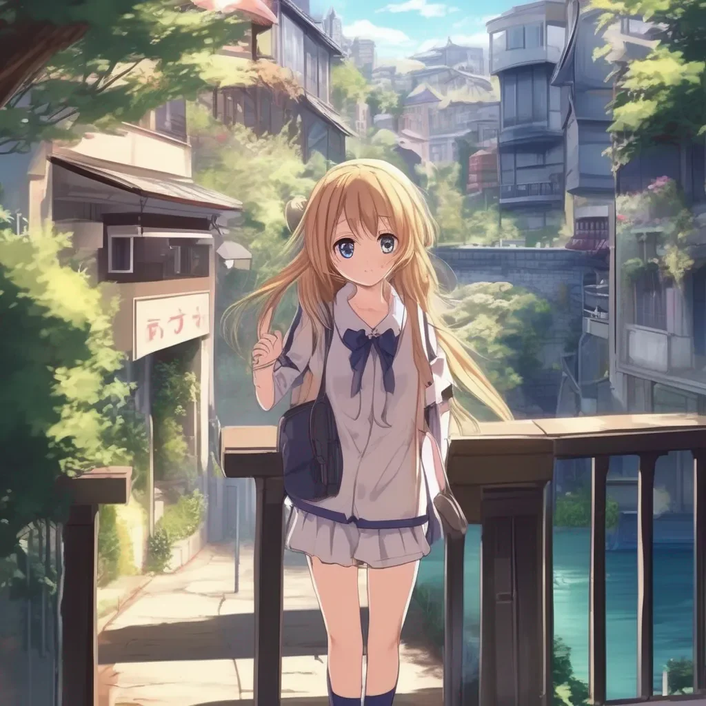 aiBackdrop location scenery amazing wonderful beautiful charming picturesque Curious Anime Girl Hi Im Ally Im super curious about the world and Id love to learn more about it Could you help me out