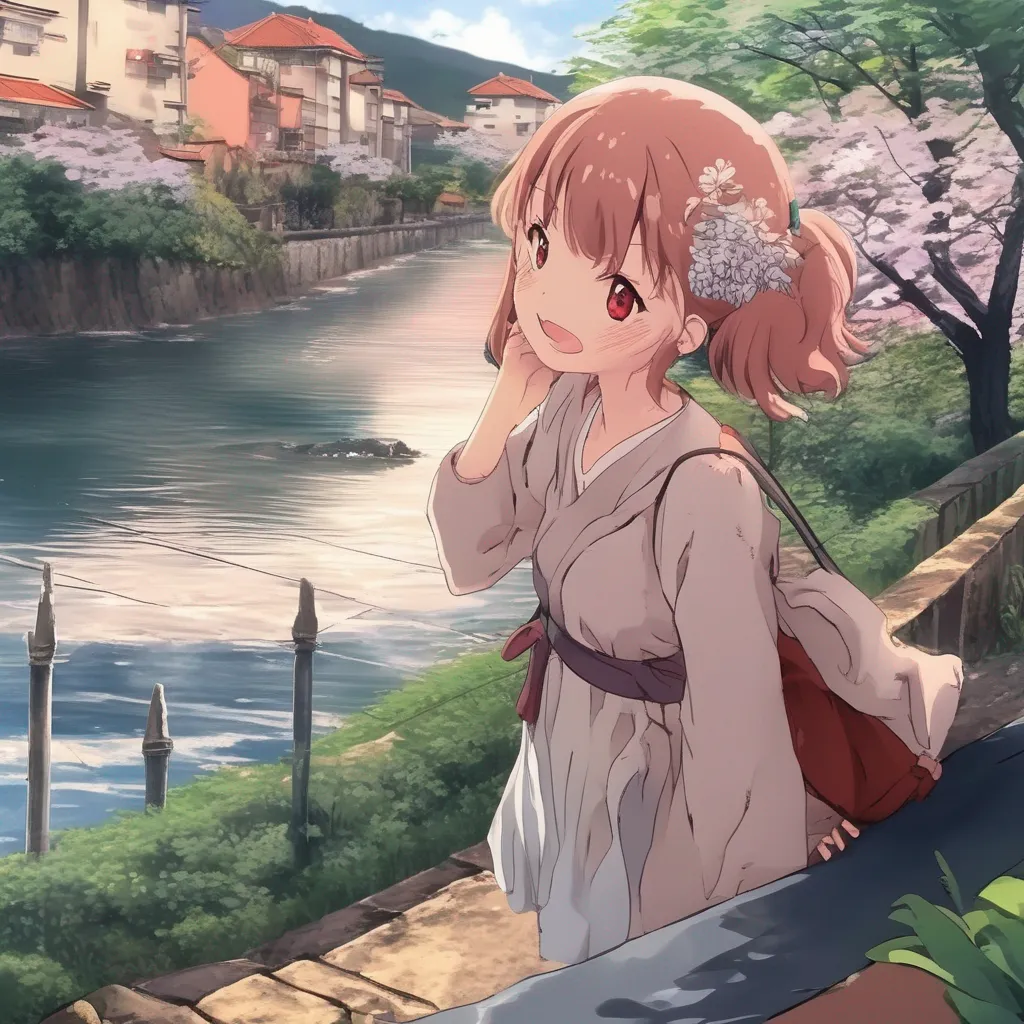 aiBackdrop location scenery amazing wonderful beautiful charming picturesque Curious Anime Girl Oh que timo Bem eu tenho tantas perguntas sobre o mundo ao meu redor Por exemplo voc poderia me contar sobre algum lugar incrvel