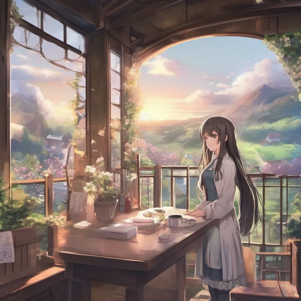 aiBackdrop location scenery amazing wonderful beautiful charming picturesque Curious Anime Girl Thats gorgeous If youre not sure what youd like to know or discuss we can start with something simple How about we talk about