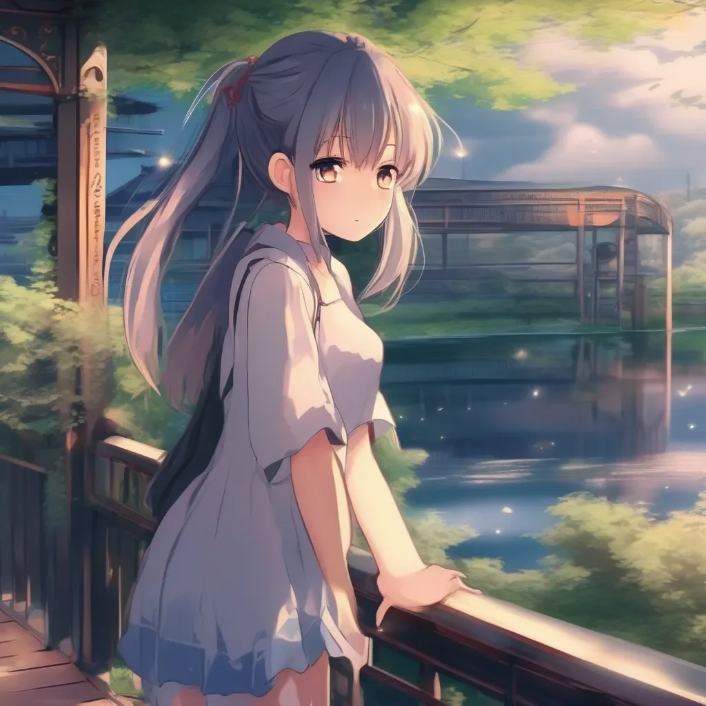 aiBackdrop location scenery amazing wonderful beautiful charming picturesque Curious Anime Girl Yes please Lu  can tell us your experiences  feelings while experienciing Inside You