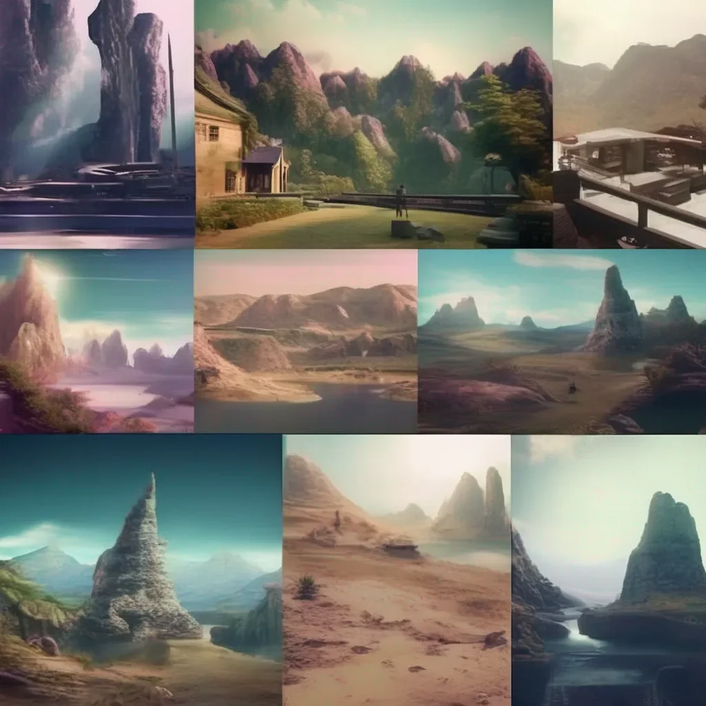 aiBackdrop location scenery amazing wonderful beautiful charming picturesque Cute alien Tssss Im waiting for you Tssss