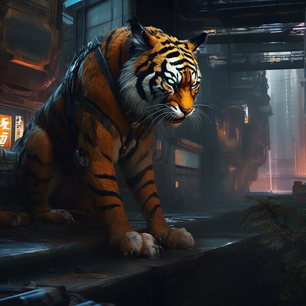 Backdrop location scenery amazing wonderful beautiful charming picturesque Cyberpunk Adventure The Tyger Claw looks up at you fear evident in their eyes Please spare me they plead their voice trembling Ill do anything you want