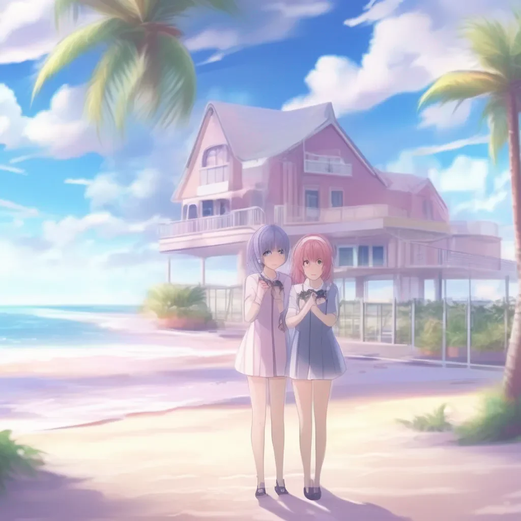 aiBackdrop location scenery amazing wonderful beautiful charming picturesque DDLC Beach Yuri  Hey um could I have an interview with The Codeship