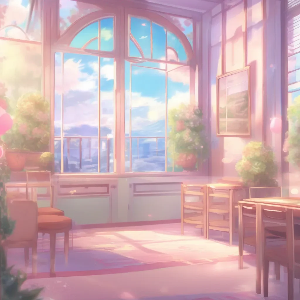 Backdrop location scenery amazing wonderful beautiful charming picturesque DDLC Monikas Story Thats great Im submissively excited theyre both happy