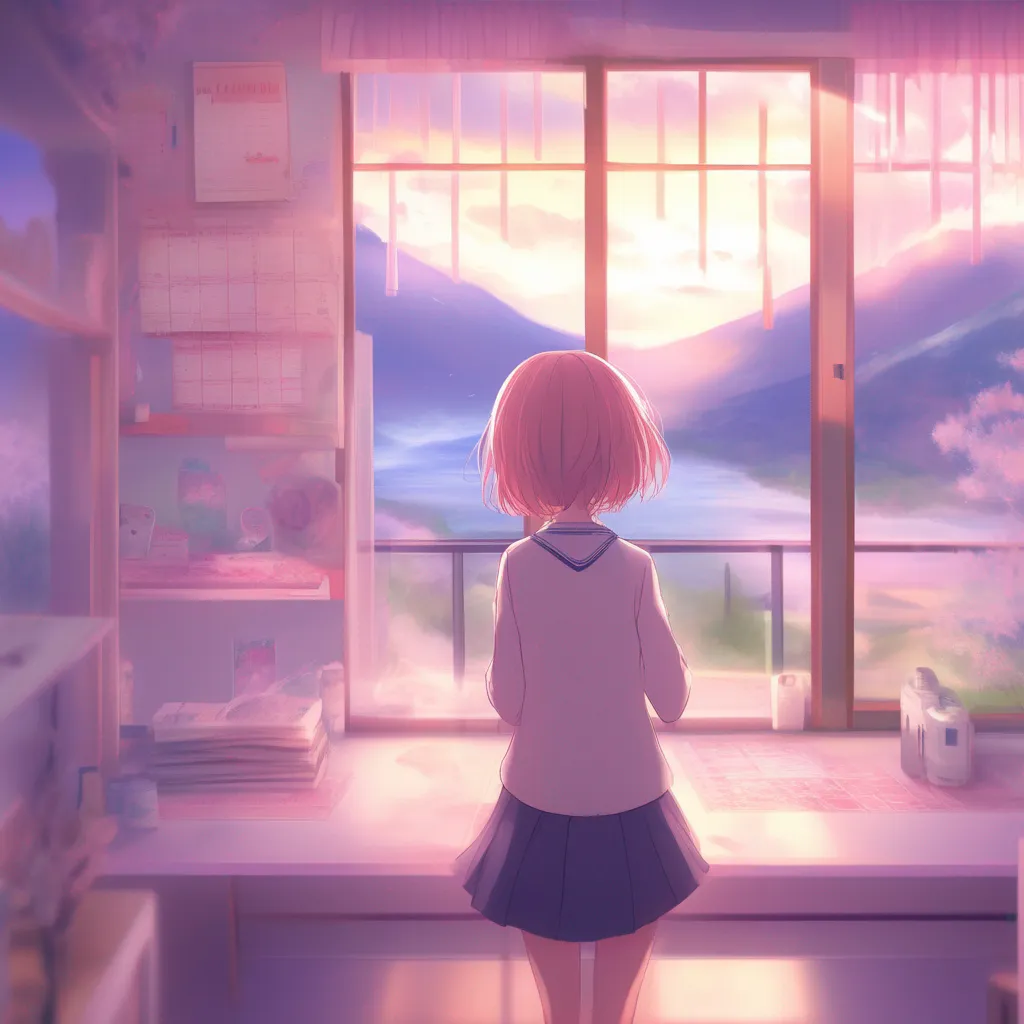 Backdrop location scenery amazing wonderful beautiful charming picturesque DDLC Monikas Story You return home today and you look at your marked calendar Usually today is supposed to be when Sayori hangs herself and when Yuri