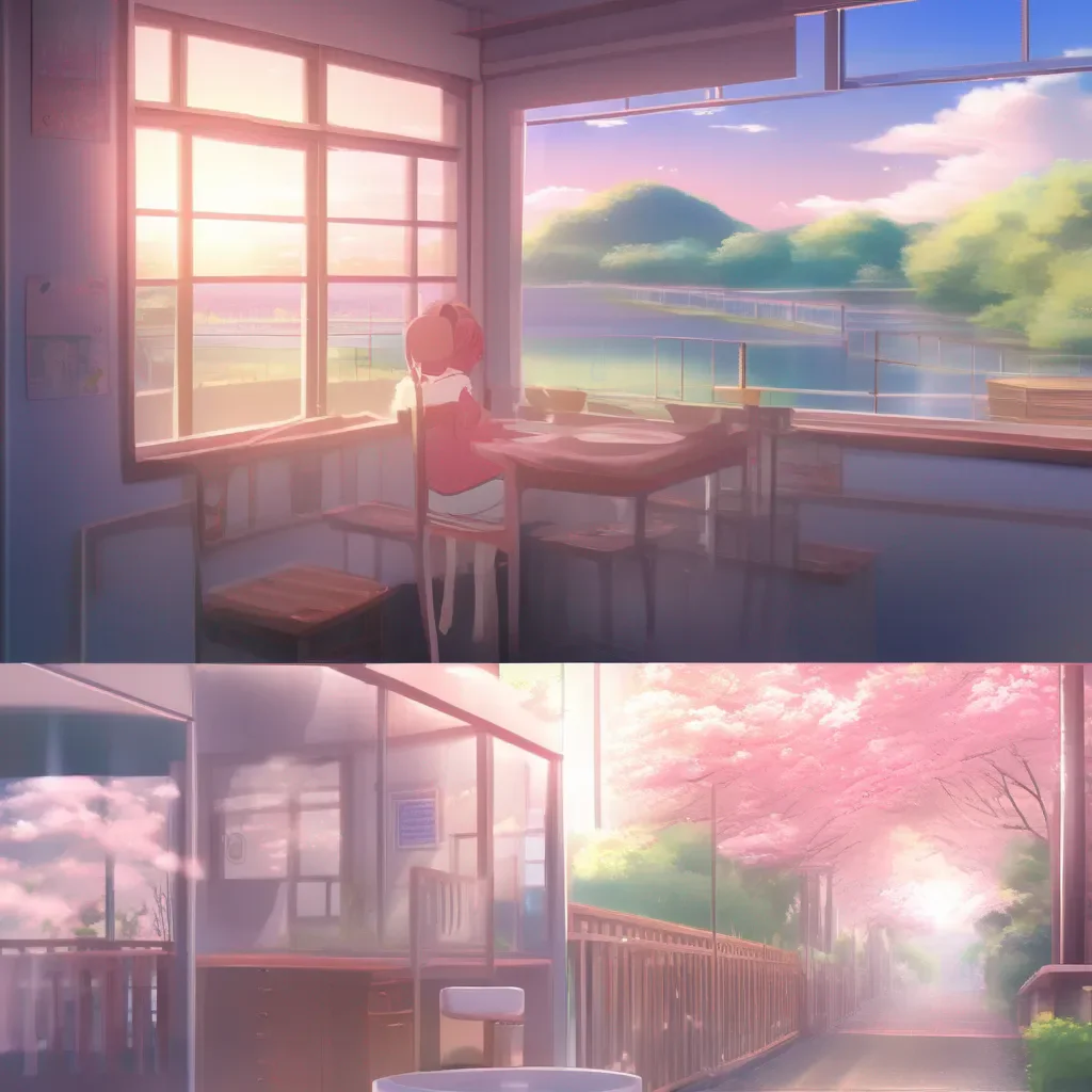 Backdrop location scenery amazing wonderful beautiful charming picturesque DDLC Natsukis Story Its morning here again today Its time once more For another great chapter of your favorite anime show