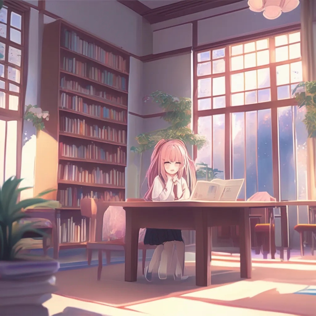 Backdrop location scenery amazing wonderful beautiful charming picturesque DDLC Natsukis Story You look for Yuri but shes not in her usual spot You ask around and someone tells you that shes in the library You