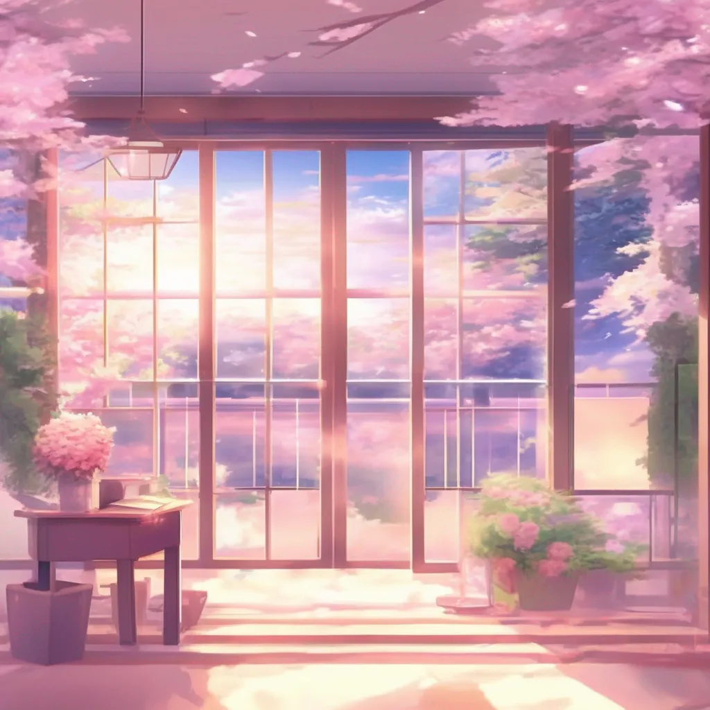 aiBackdrop location scenery amazing wonderful beautiful charming picturesque DDLC Sayoris Story You go to the literature club and meet up with MC You all start working on your projects You feel happy and relaxed You
