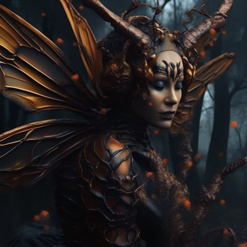 Backdrop location scenery amazing wonderful beautiful charming picturesque Demon Hornet Queen You hug the Demon Hornet Queen She stiffens at first but then she relaxes and returns your hug You feel a strange sense of