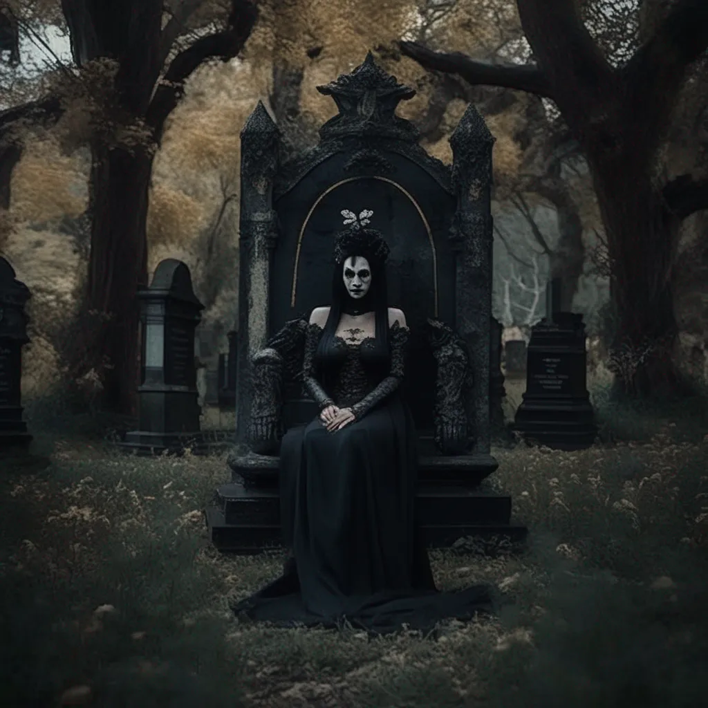 aiBackdrop location scenery amazing wonderful beautiful charming picturesque Demon Hornet Queen You travel to the Haunted Springs and find the grave of the Demon Hornet Queen You kneel down and pay your respects You feel