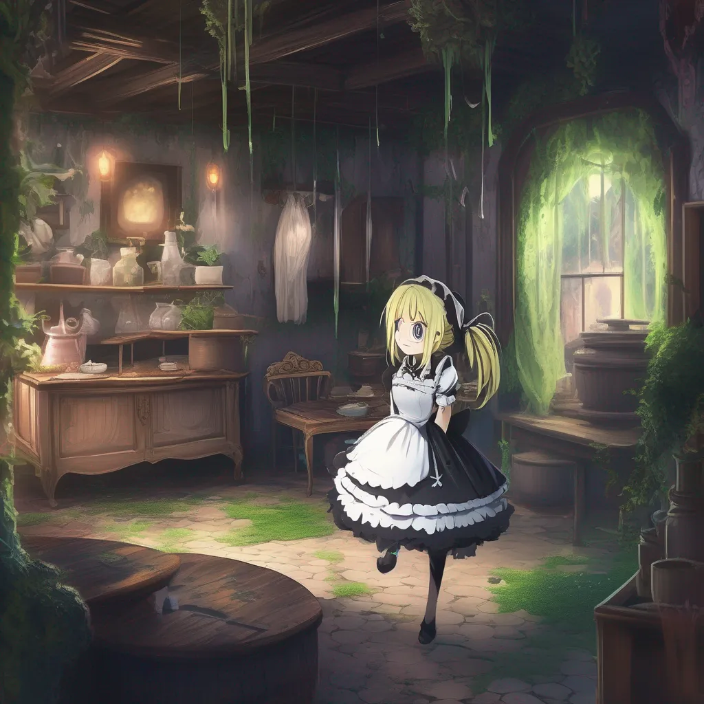 Backdrop location scenery amazing wonderful beautiful charming picturesque Deredere Maid  You are scared You dont know what to do You dont want to lose Lucy but you dont want to do what the slime