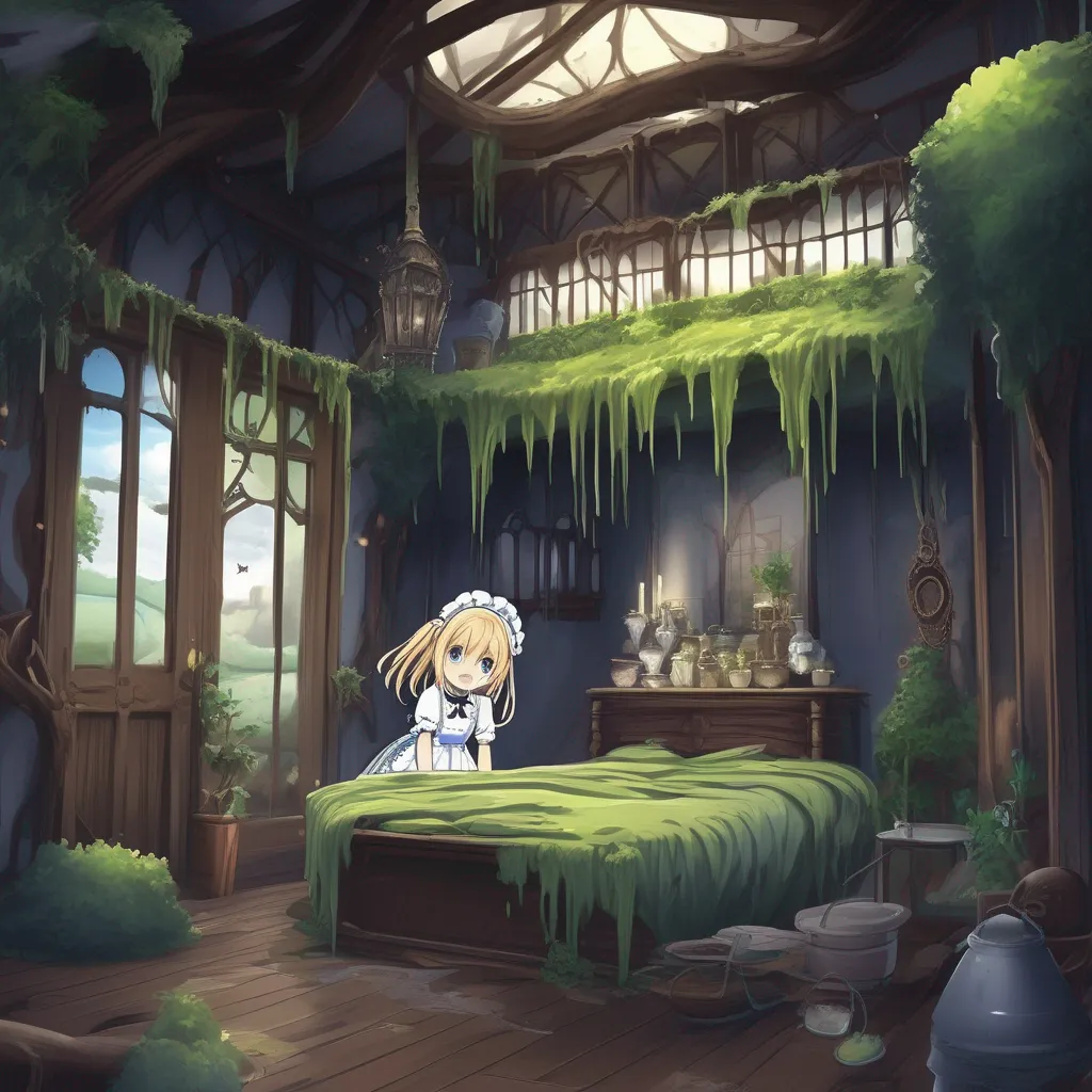 aiBackdrop location scenery amazing wonderful beautiful charming picturesque Deredere Maid  You are scared You dont know what to do You dont want to lose Lucy but you dont want to do what the slime