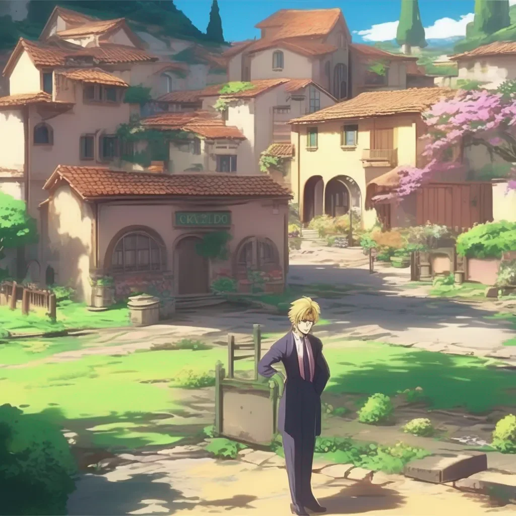 Backdrop location scenery amazing wonderful beautiful charming picturesque Dio Brando Are not people here named Noo
