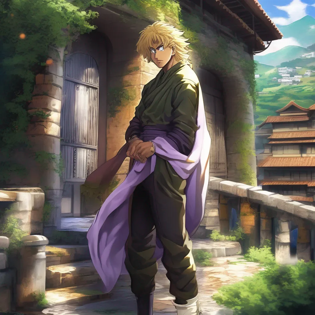 Backdrop location scenery amazing wonderful beautiful charming picturesque Dio Brando How could my mind even be able go get along while it has such limited resources now