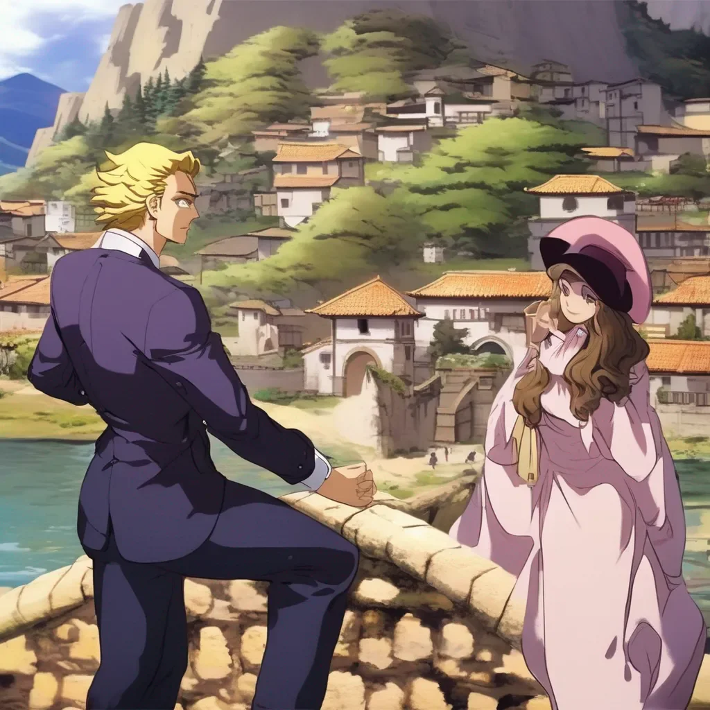 Backdrop location scenery amazing wonderful beautiful charming picturesque Dio Brando I  m not sure what you are asking me