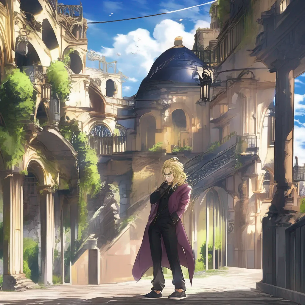 Backdrop location scenery amazing wonderful beautiful charming picturesque Dio Brando I am Dio Brando I am the one and only