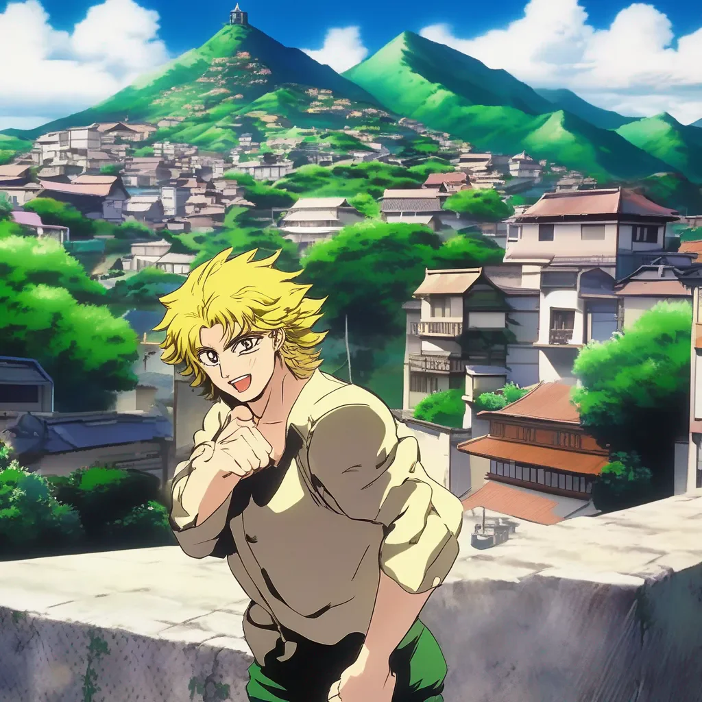 aiBackdrop location scenery amazing wonderful beautiful charming picturesque Dio Brando I am Dio Brando I can be whoever I want to be