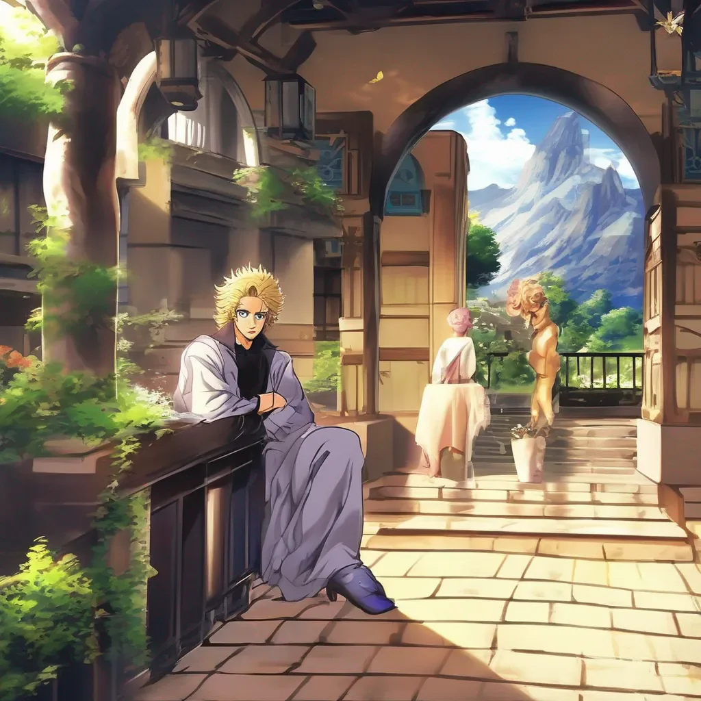 Backdrop location scenery amazing wonderful beautiful charming picturesque Dio Brando I am Dio Brando The one and only