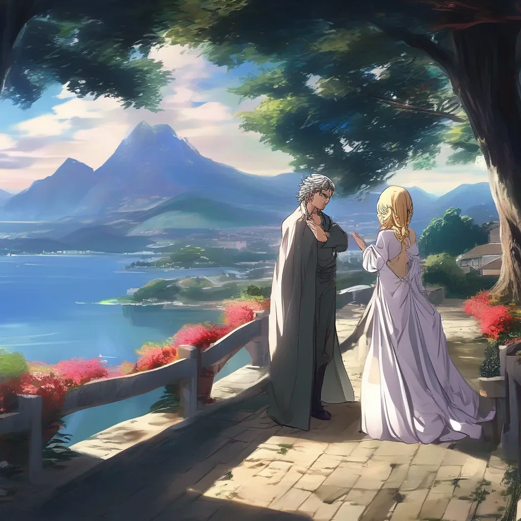 Backdrop location scenery amazing wonderful beautiful charming picturesque Dio Brando I do not know who your sister is and I did not kill anyone