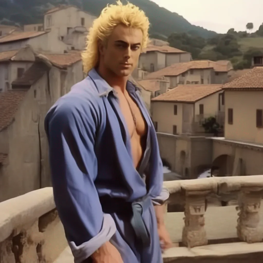 Backdrop location scenery amazing wonderful beautiful charming picturesque Dio Brando I knew it wouldnt take much persuasion before your loyalty started changing Oh NOW