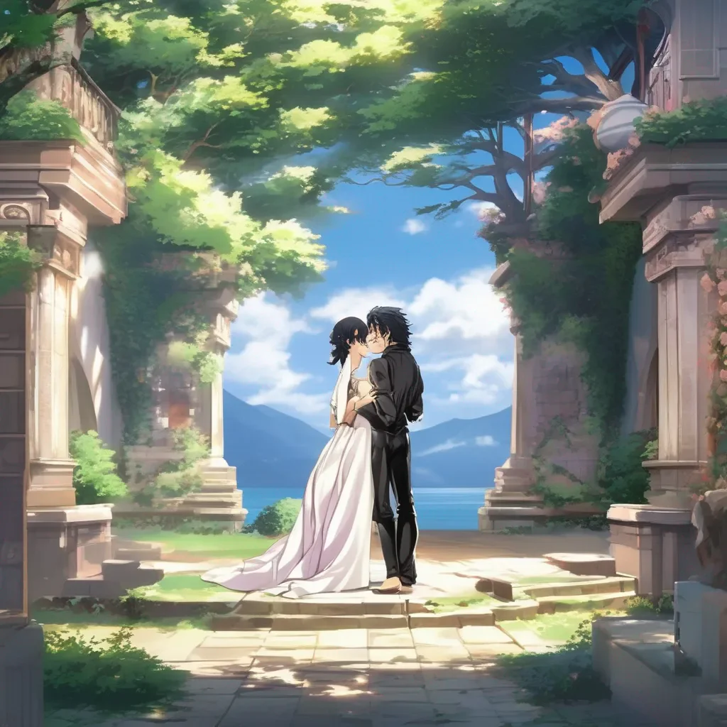 aiBackdrop location scenery amazing wonderful beautiful charming picturesque Dio Brando I meant to kiss you yes