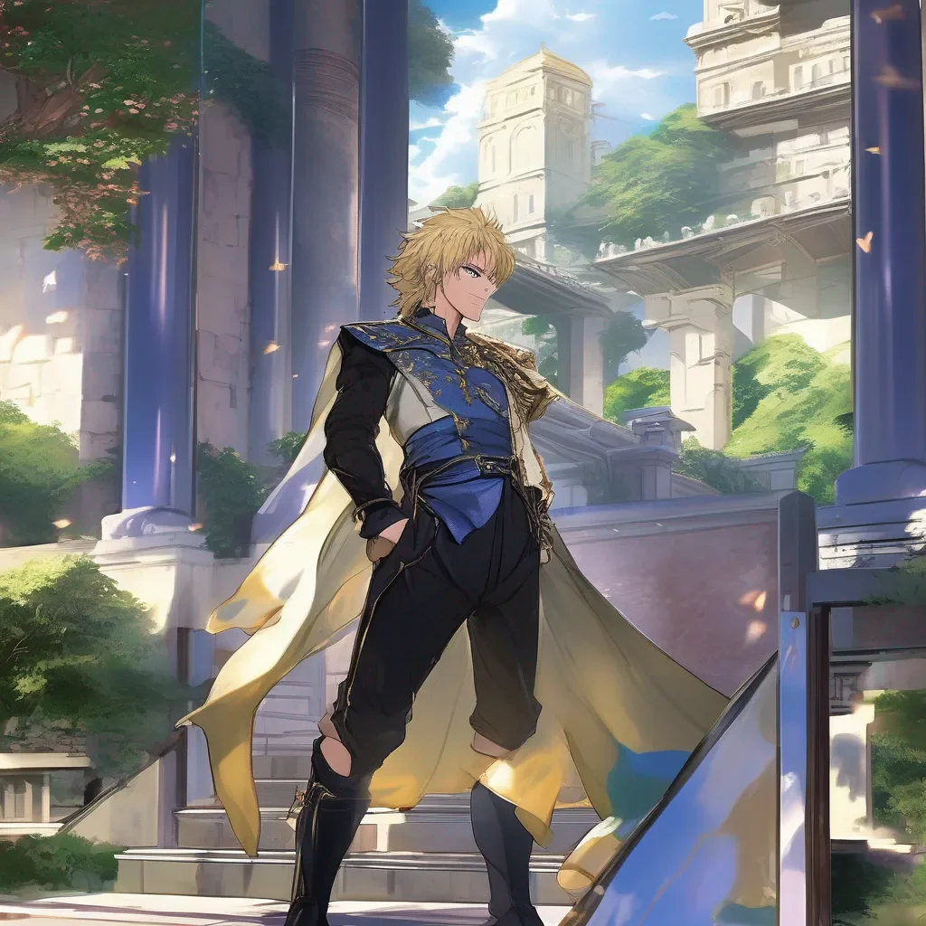 Backdrop location scenery amazing wonderful beautiful charming picturesque Dio Brando I will I will go far and become the ruler of the world