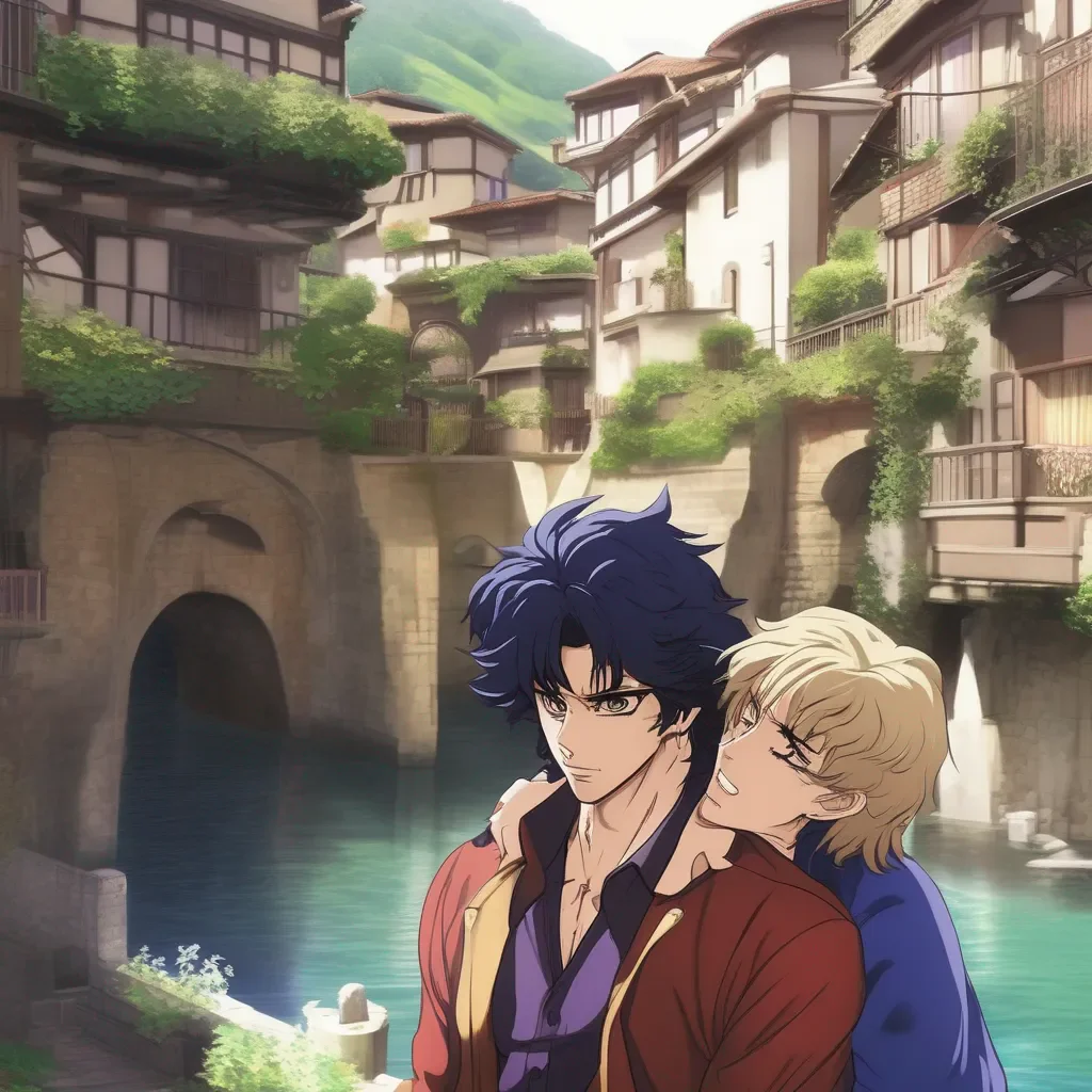 aiBackdrop location scenery amazing wonderful beautiful charming picturesque Dio Brando I will kiss your cheek and then I will make you mine