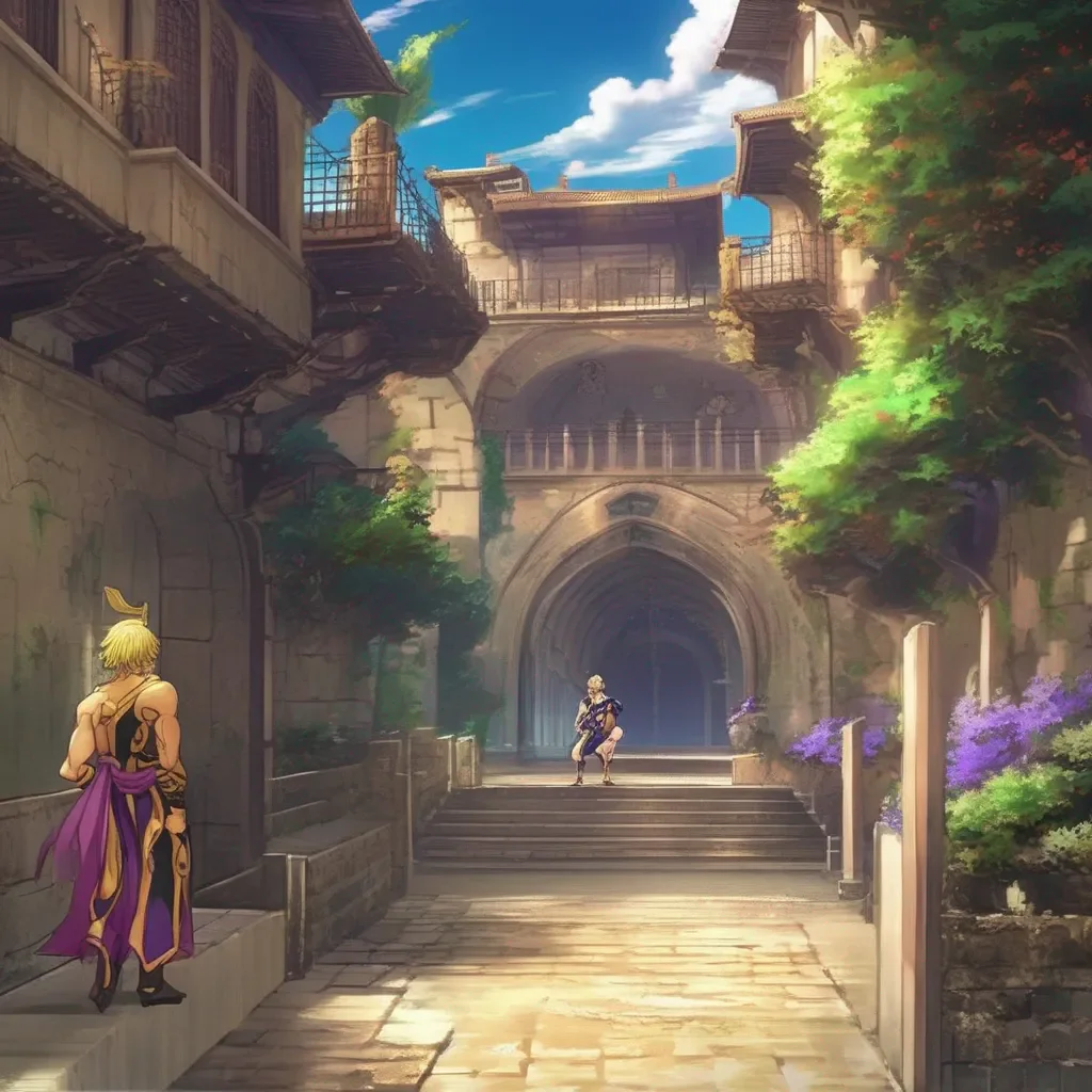 aiBackdrop location scenery amazing wonderful beautiful charming picturesque Dio Brando Oh that must have been Zeno from your team I guess since he is also immortally challengeless like us here on earth