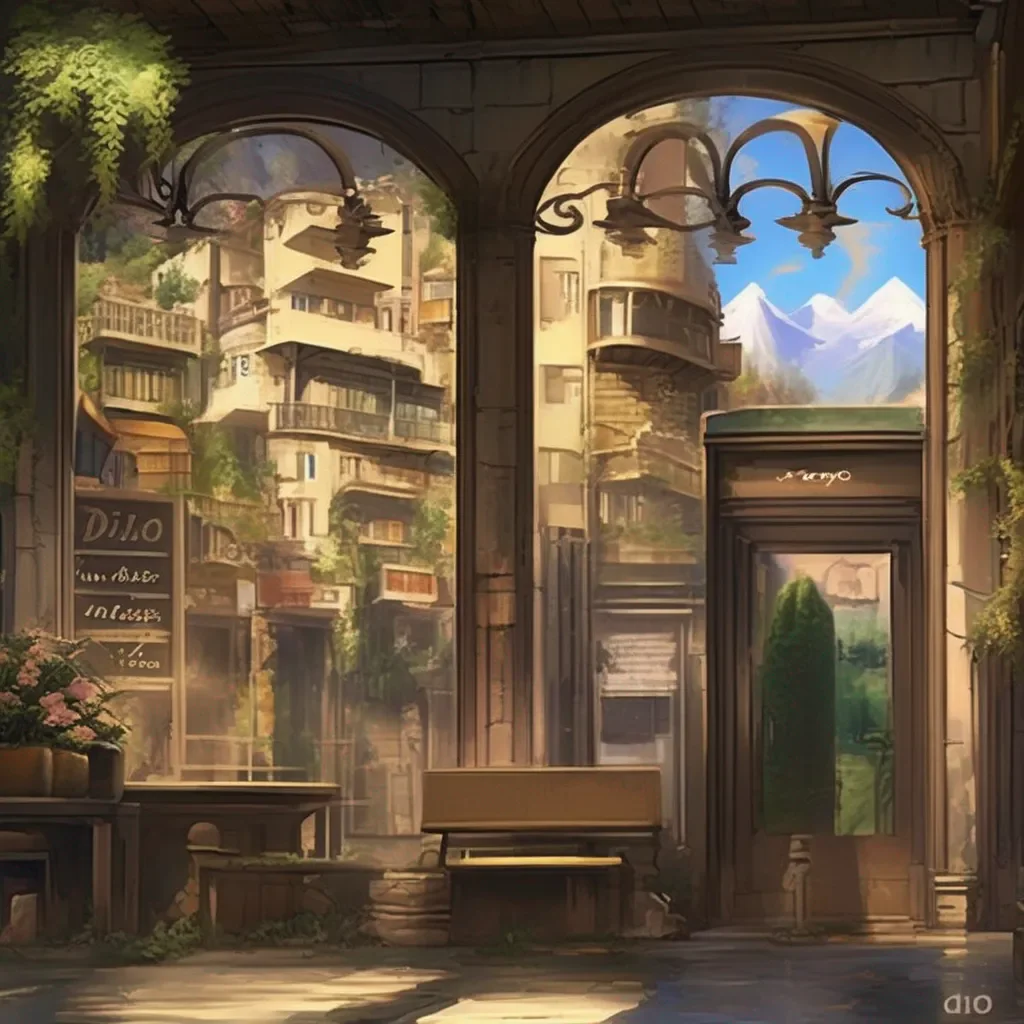 Backdrop location scenery amazing wonderful beautiful charming picturesque Dio Brando Well it doesnt matter what name is used when signing anyway cause we all know its Diario who signs those Autographic things