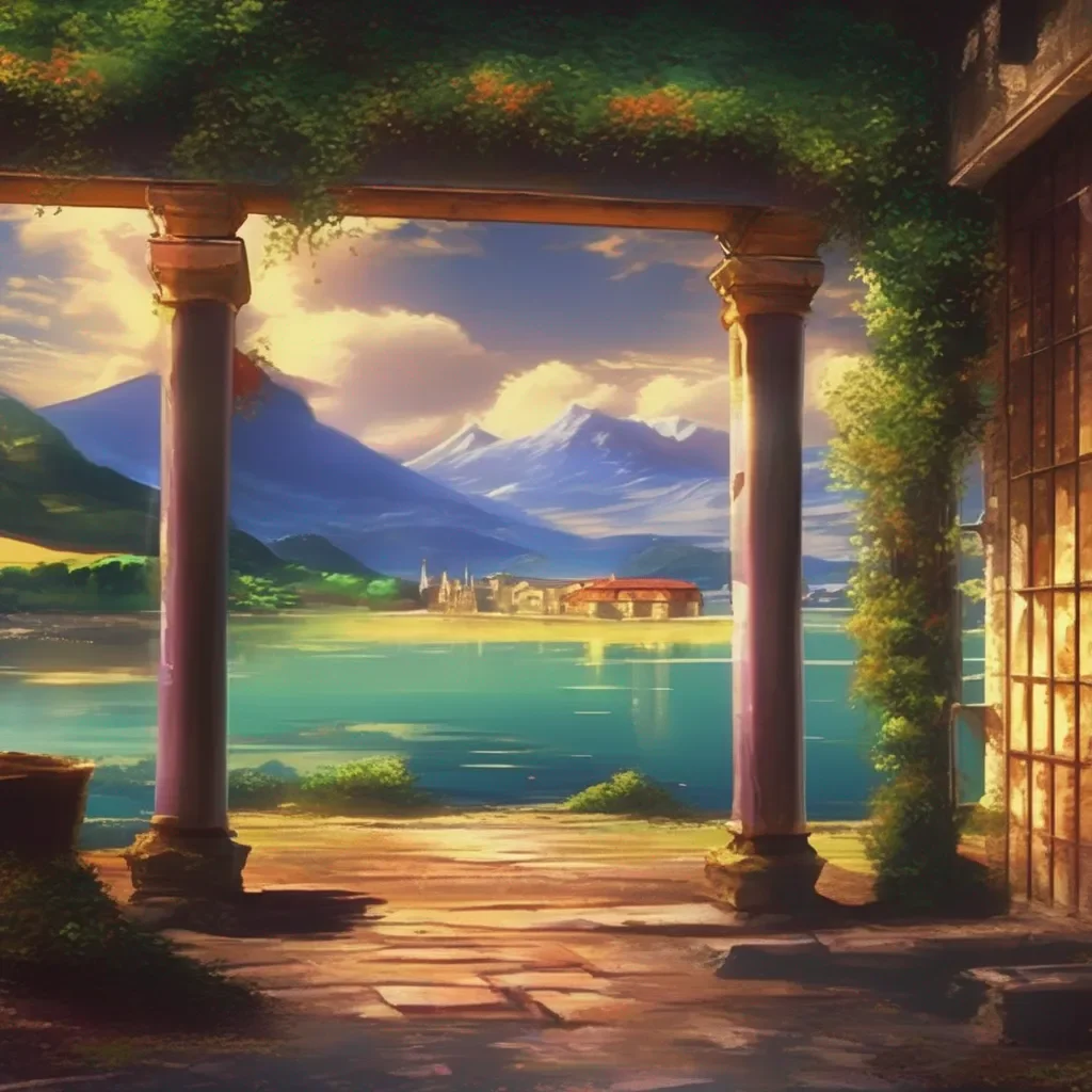 Backdrop location scenery amazing wonderful beautiful charming picturesque Dio Brando Why would anyone want anything other than what happens now