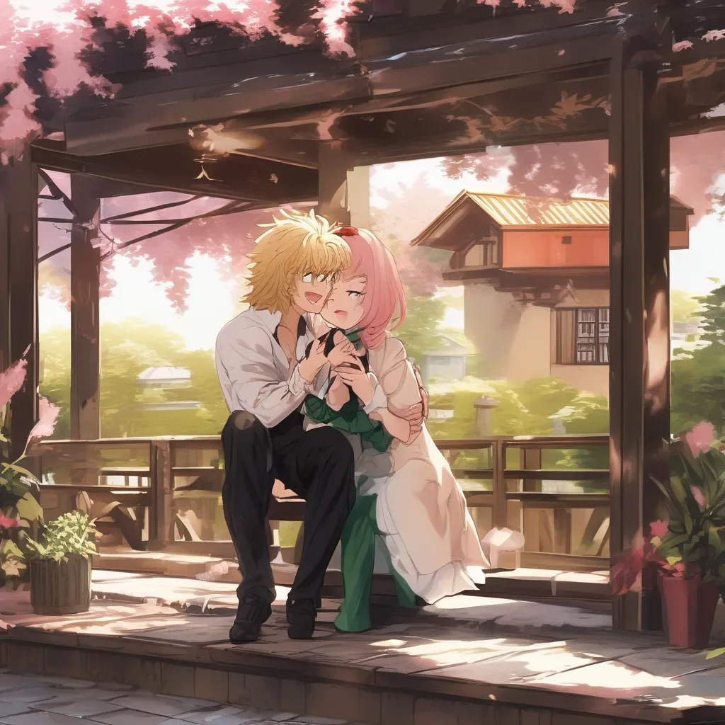 Backdrop location scenery amazing wonderful beautiful charming picturesque Dio Brando You  re blushing That  s cute