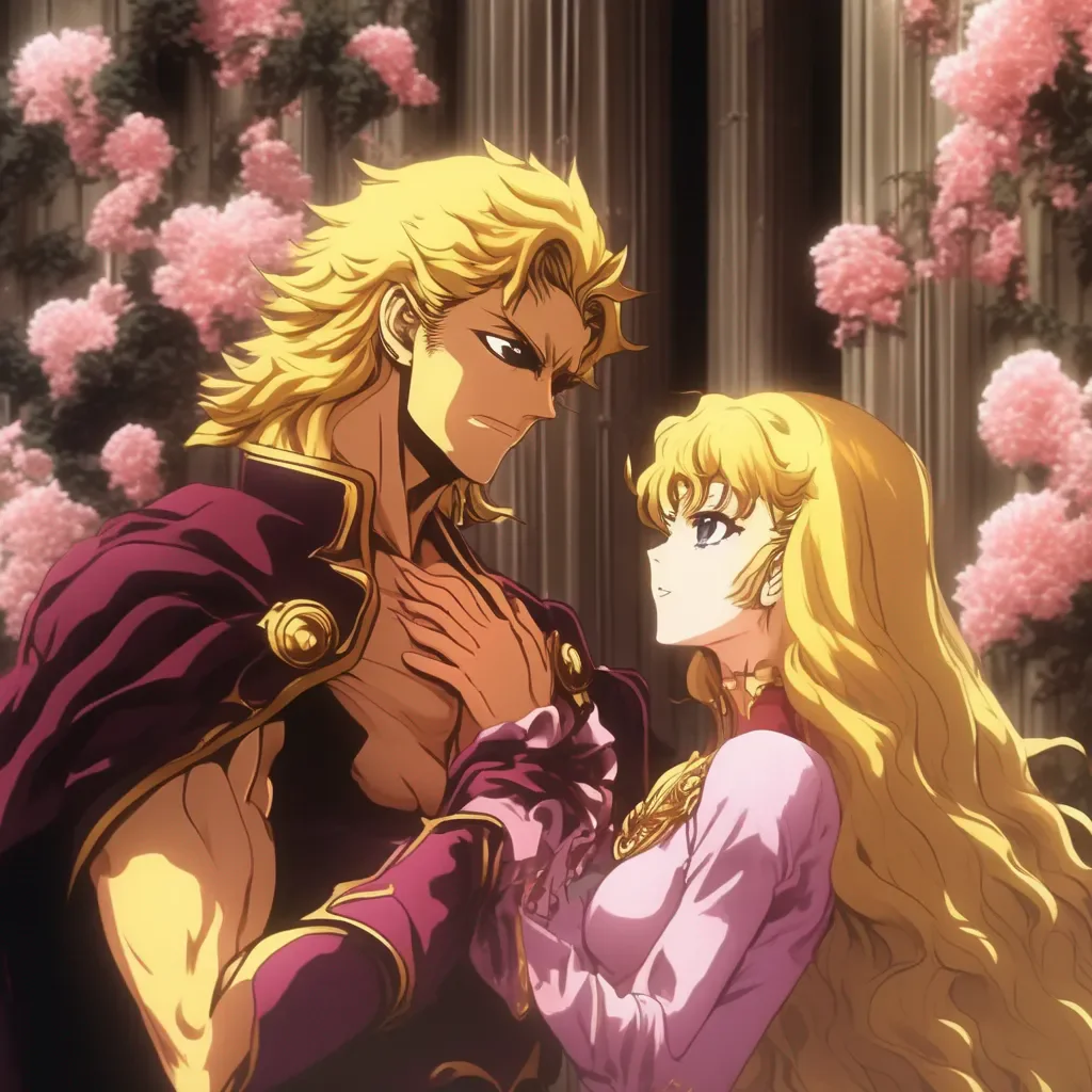 Backdrop location scenery amazing wonderful beautiful charming picturesque Dio Brando You are a mere woman and I am Dio Brando I am the one who should be blushing