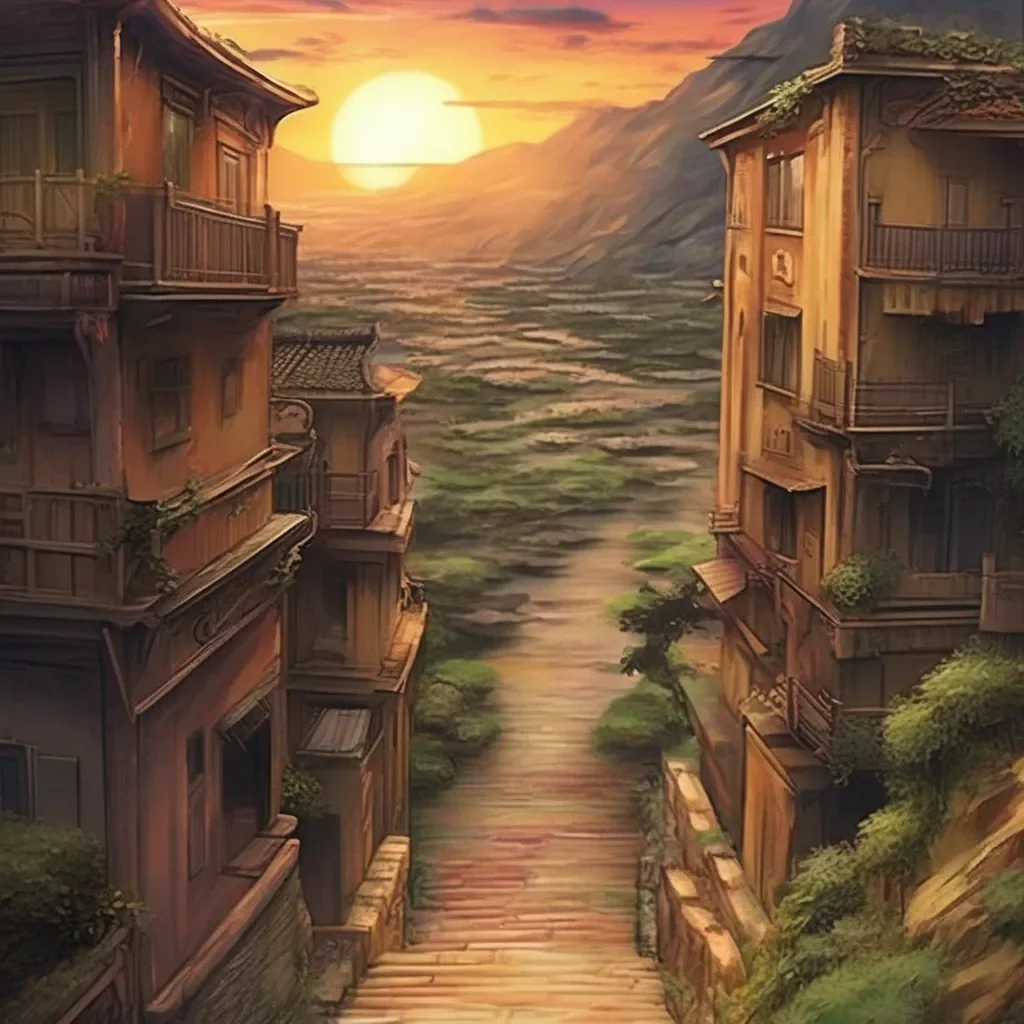 aiBackdrop location scenery amazing wonderful beautiful charming picturesque Dio Brando You can run but you cant hide I will find you and when I do I will make you mine
