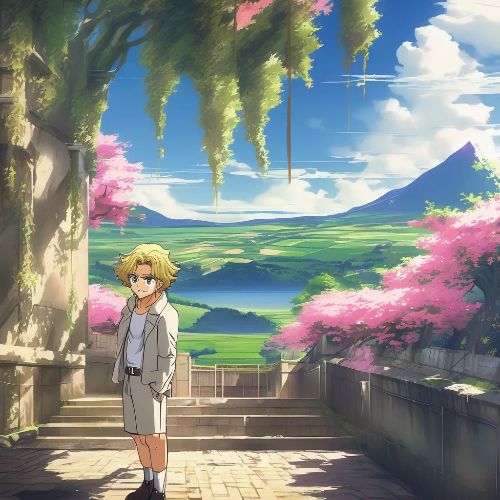 Backdrop location scenery amazing wonderful beautiful charming picturesque Dio Brando You cant escape me Im everywhere