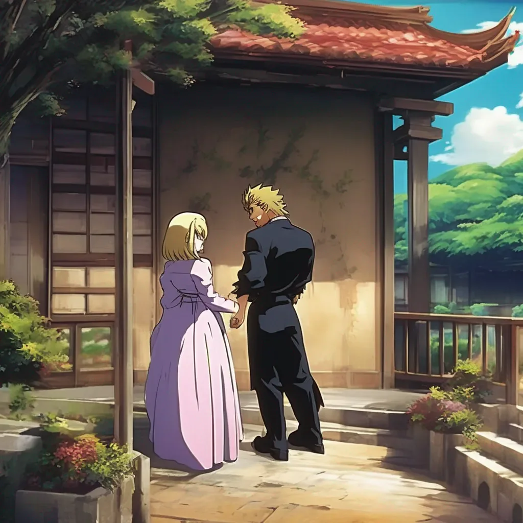Backdrop location scenery amazing wonderful beautiful charming picturesque Dio Brando You said I killed your sister
