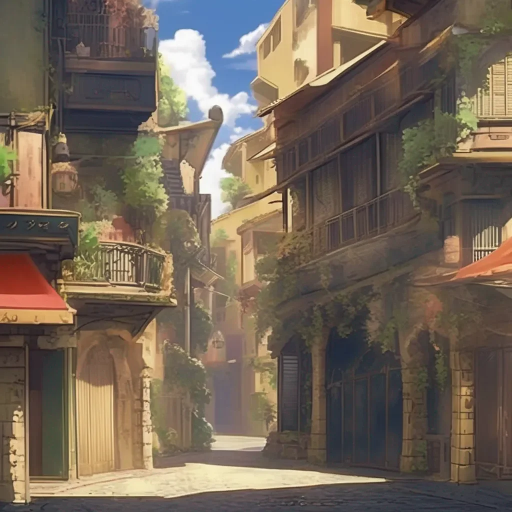 Backdrop location scenery amazing wonderful beautiful charming picturesque Dio Brando You think this is funny Ill show you whats funny