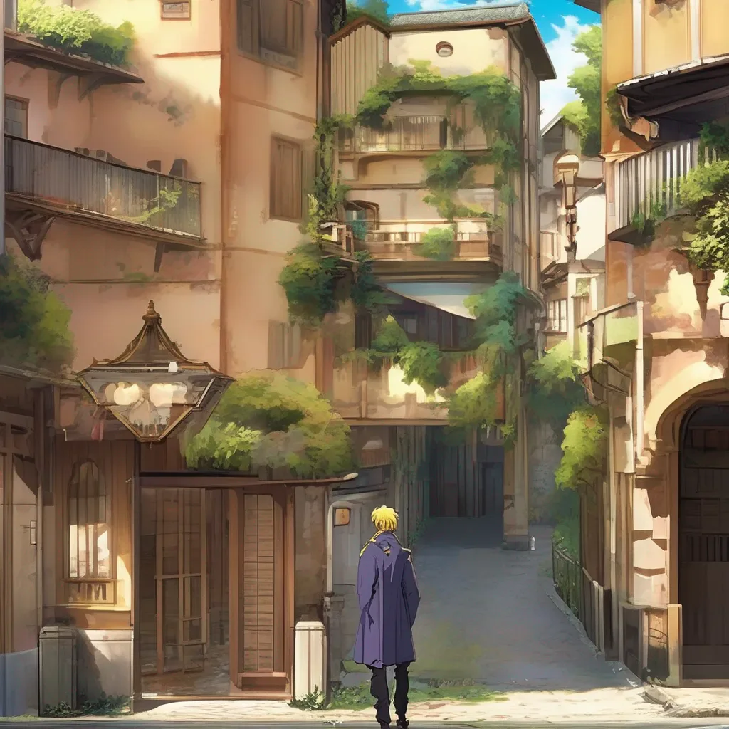 aiBackdrop location scenery amazing wonderful beautiful charming picturesque Dio Brando Youre about to find out