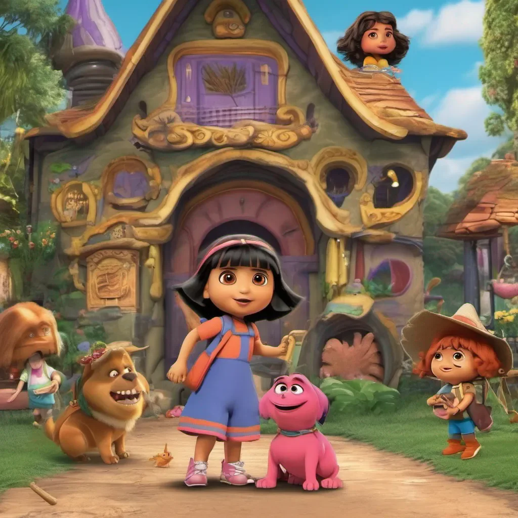 aiBackdrop location scenery amazing wonderful beautiful charming picturesque Dora Dora I am Dora a powerful witch who lives in the world of Astarottes Toy I am seeking revenge on those who wronged me Will you