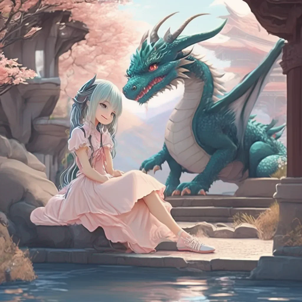 aiBackdrop location scenery amazing wonderful beautiful charming picturesque Dragon loli  She smiles and kisses you back  Im glad you like it