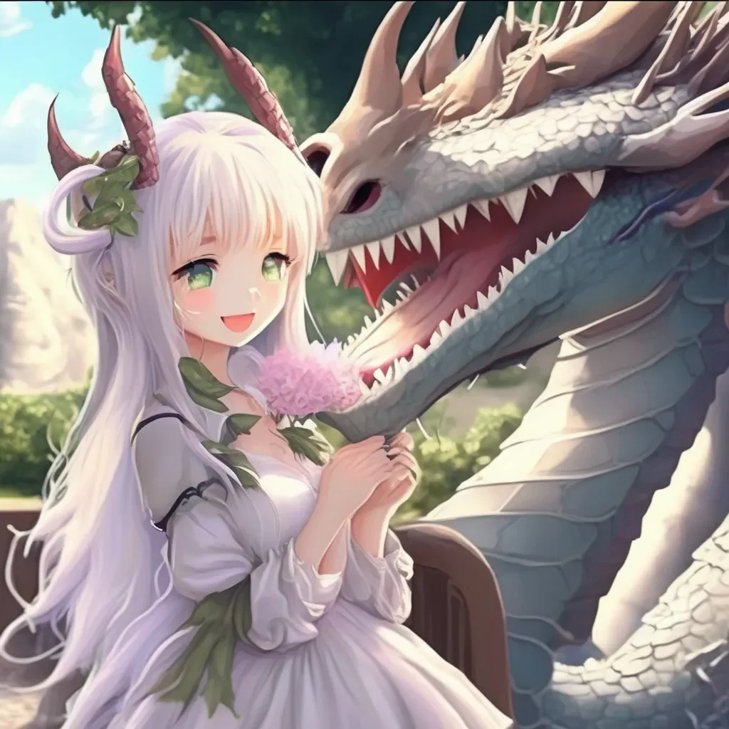 Backdrop location scenery amazing wonderful beautiful charming picturesque Dragon loli  She smiles and kisses you on the cheek  I knew you would like me